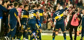 Súper clásico entre River y Boca. Paredes
19.04.2026 Foto Maxi Failla